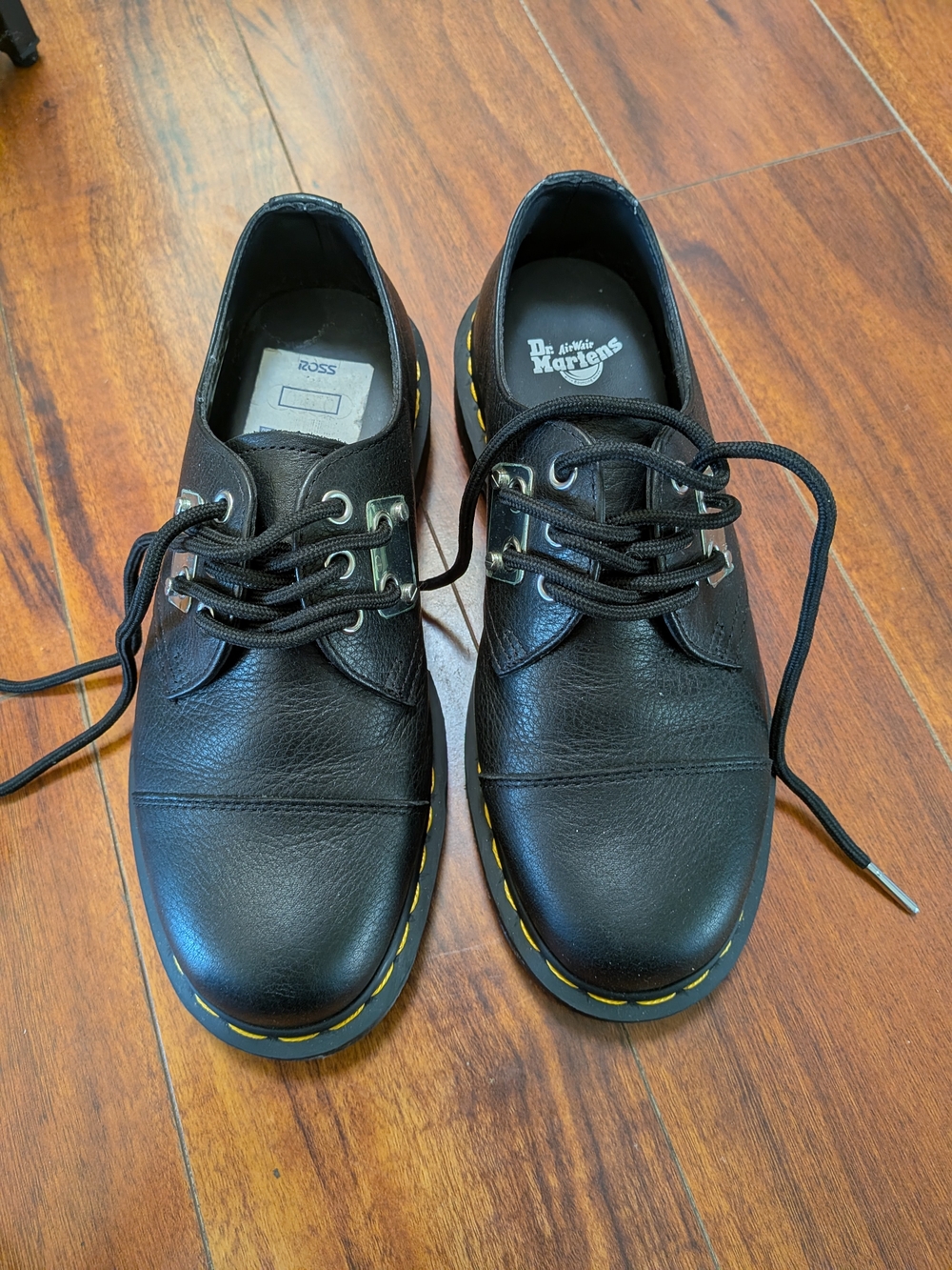 Dr. Martens 1461 Toe Plate Lunar Leather Oxford Shoes